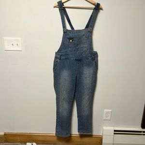ABS Allen Schwartz jean overalls sz m